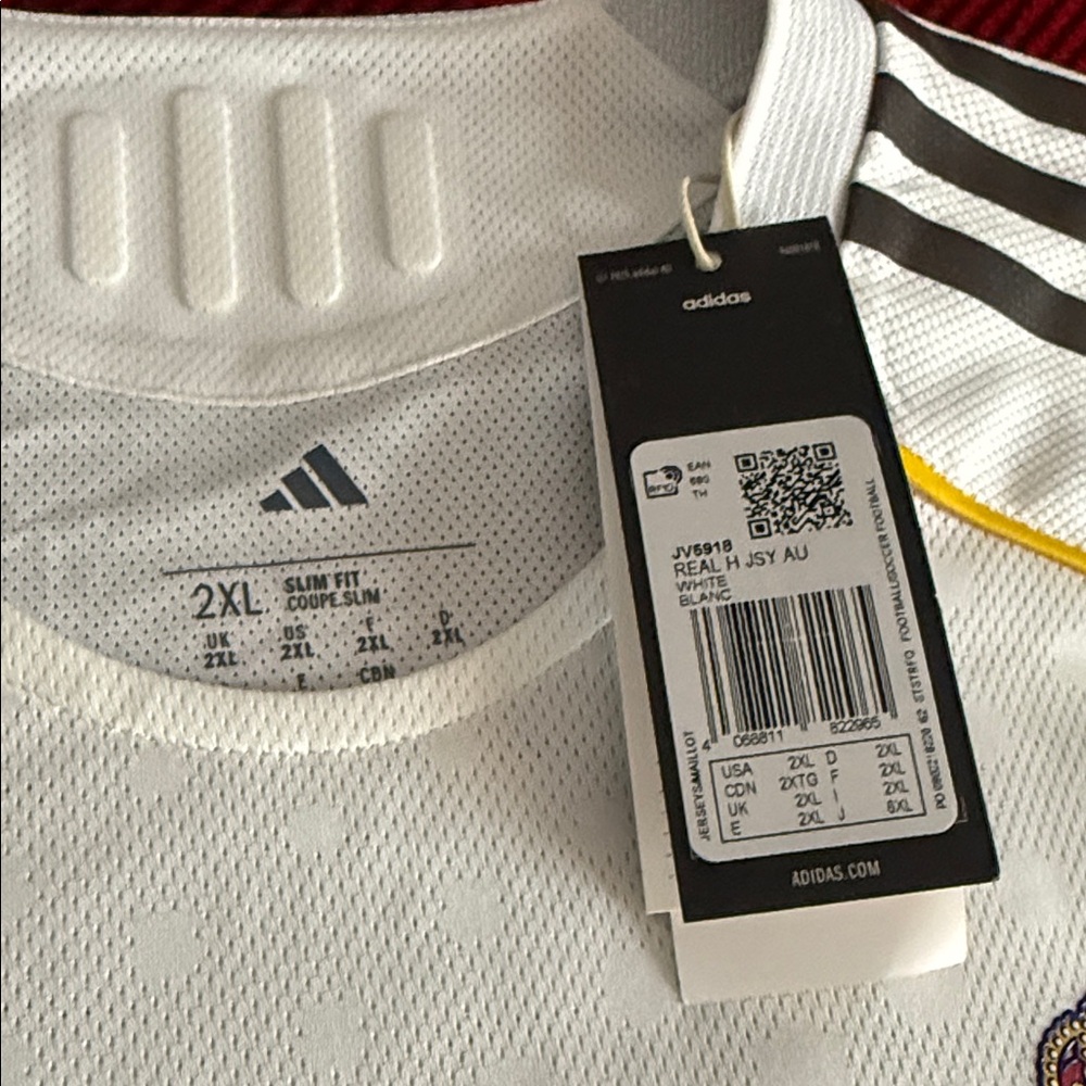 Real Madrid #5 Jude Bellingham 2025-26 Adidas Home Player Edition Jersey - Picture 4 of 9